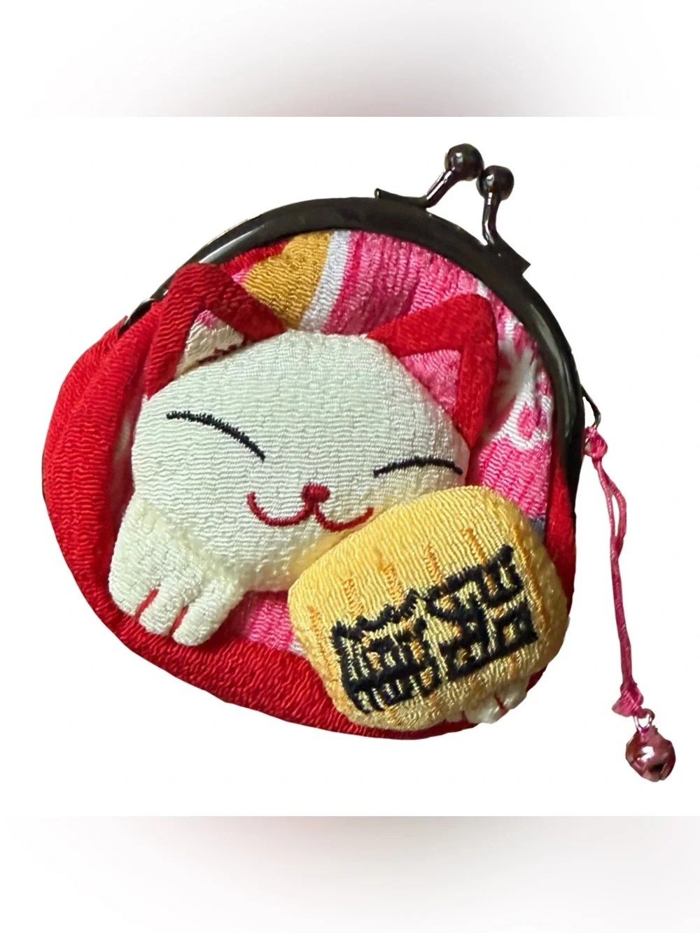 lucky cat coin purse